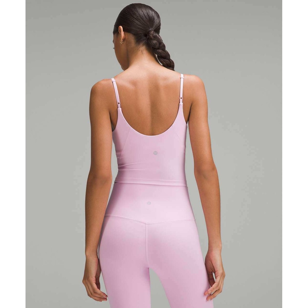 Lululemon Align Cropped Cami Tank Top – Size 4 – Vitapink (A/B Cup) - Picture 4 of 5